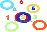 Karikadobáló filc karikákkal