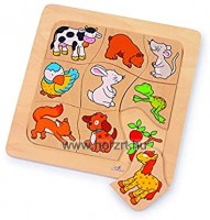 Puzzle Ki mit eszik? 24 hó+