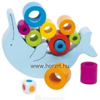 Egyensúlyozó delfin - Logikai-, ügyességi fejlesztőjáték