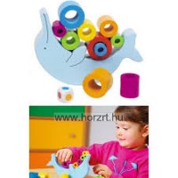 Egyensúlyozó delfin - Logikai-, ügyességi fejlesztőjáték