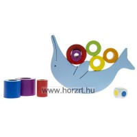 Egyensúlyozó delfin - Logikai-, ügyességi fejlesztőjáték