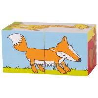 Képes kocka - Állatok 24 hó+