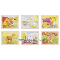 Puzzle, állatok