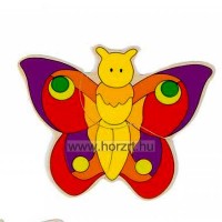 Pillangó - rétegpuzzle 24 hó+