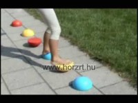 Kavicslépegetők - billenő félgömbök - Gonge