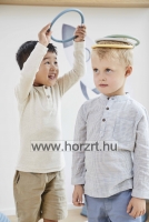 Rugalmas karikák 6  db-os készlet - Gonge - Pasztell 24 hó+