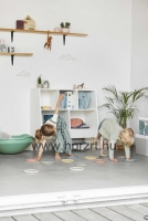 Rugalmas karikák 6  db-os készlet - Gonge - Pasztell 24 hó+