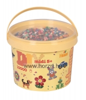 Hama MIDI gyöngy - vegyes 10000 db-os - 180