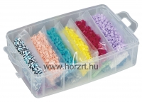 Hama Tárolódoboz gyöngyökhöz 12000 db gyöngy és 3 alaplap