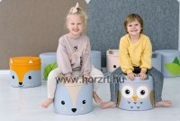 Szarvas puff pasztell