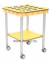 Gurulós törölköző- és fogmosópohártartó, 16 személyes