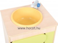 Judit mosogató, csapteleppel - juhar