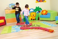 Hernyócska csoportos sétáltató - 16 kapaszkodós