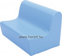 Szivacs kanapé, üm.: 20 cm, világoskék
