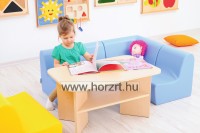 Bölcsis ülőke, világoskék