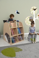 Kétoldalas süni tároló 76x70x85 cm