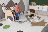 Kétoldalas süni tároló 76x70x85 cm