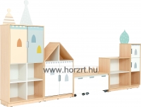 Szekrénysor, kastély