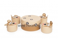 Vidám Teddy maci játszósarok szett