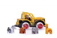 Szafari autó - Vikingtoys - 12hó+