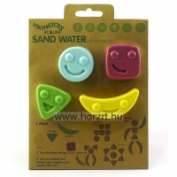 Homokozó formák- Happy Faces BIO - Vikingtoys - 12hó+