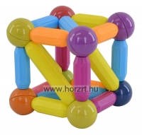 Mágneses építőkészlet 78 darabos