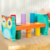 Kalapáló pad-bagoly