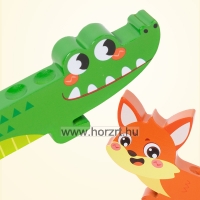 Golyó szortírozó-krokodil