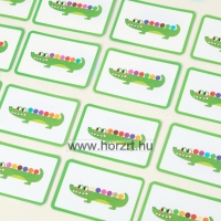 Golyó szortírozó-krokodil