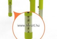 Happy Íves háromszög asztal, állítható magasságú - piros