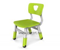 Happy Színes Szék, macis, állítható magasságú - zöld 24 hó+