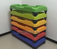 Happy Színes Fektető Ágy - narancs