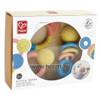 Hape Csörgő- és rágókakészlet - 0 hó+