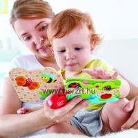 Hape Első könyvem-bogarak - 10 hó+