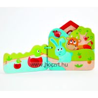 Hape Első könyvem-farm - 10 hó+