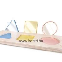 Hape Montessori tükrös forma puzzle 10 hó+