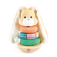 Hape pasztell Montessori nyuszika – 10 hó+