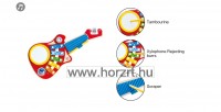 Hape Többfunkciós gitár - 18 hó+