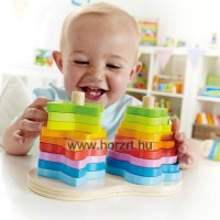 Hape Montessori - Szivárványos forgass el! 12 hó+