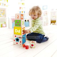 Hape Szórakoztató Piramis - 18 hó+
