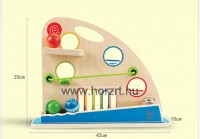 Hape Trükkös Golyópálya - 12 hó+