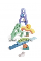 Hape természet piramis építő 24 hó+