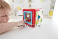 Hape Formadobó és formaillesztő kocka 12 hó+
