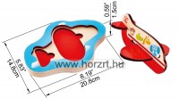 Hape Repülő puzzle 3D - 24 hó+