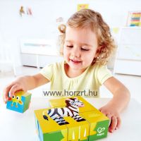 Hape Varázskocka - Vadállatok - 24 hó+