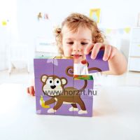 Hape Varázskocka - Vadállatok - 24 hó+