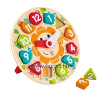 Hape Mókás óra puzzle