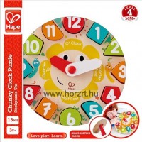 Hape Mókás óra puzzle
