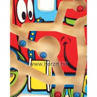 Hape Vezesd a helyére! - Mágneses íráselőkészítő kisvonat - 24 hó+