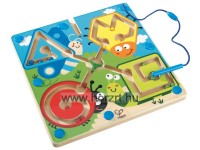 Hape Vezesd a helyére! - Mágneses íráselőkészítő - csigás - 24 hó+